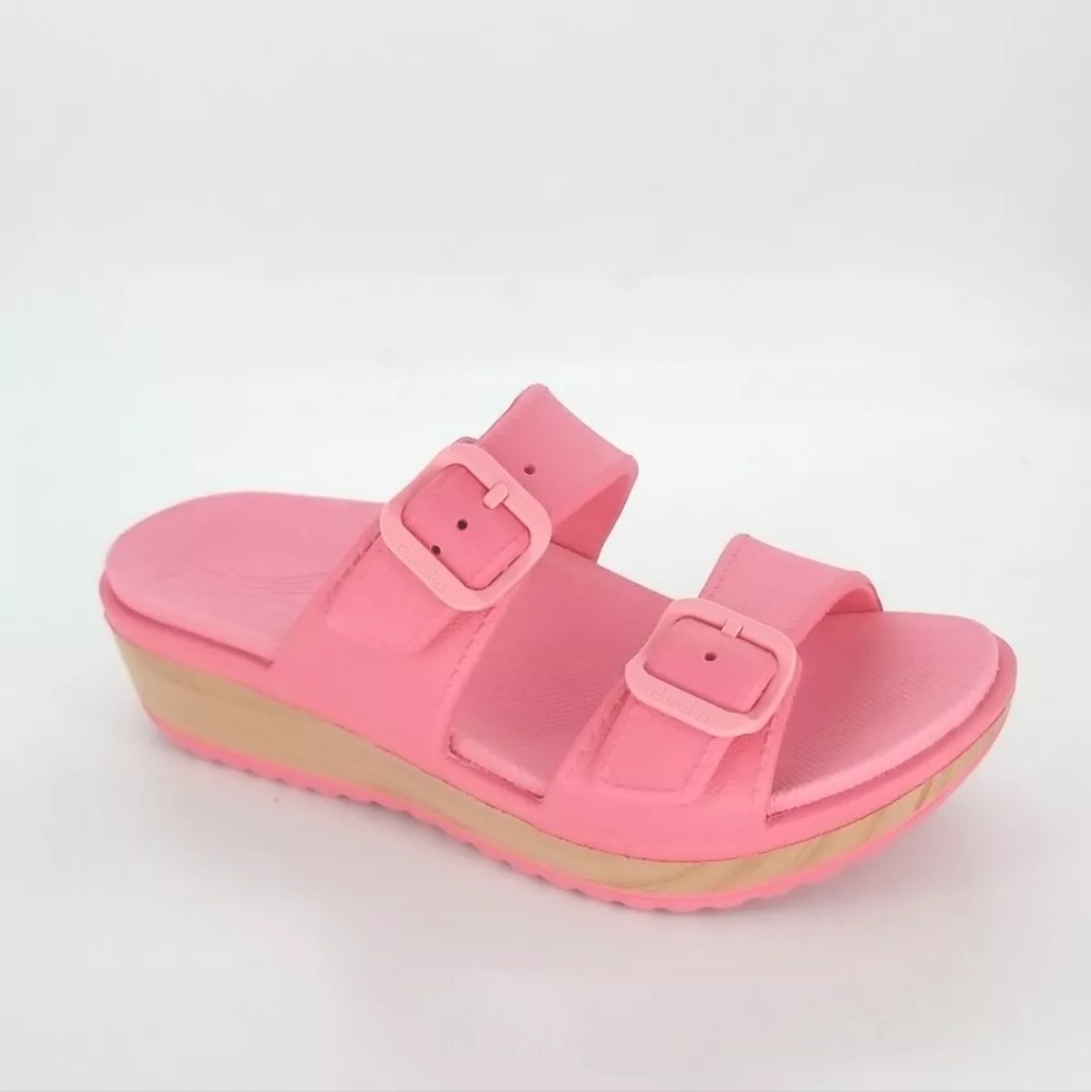 NWB Dansko Womens Kandi Molded Coral EVA Sandal Size 37 EU, 6.5-7 US